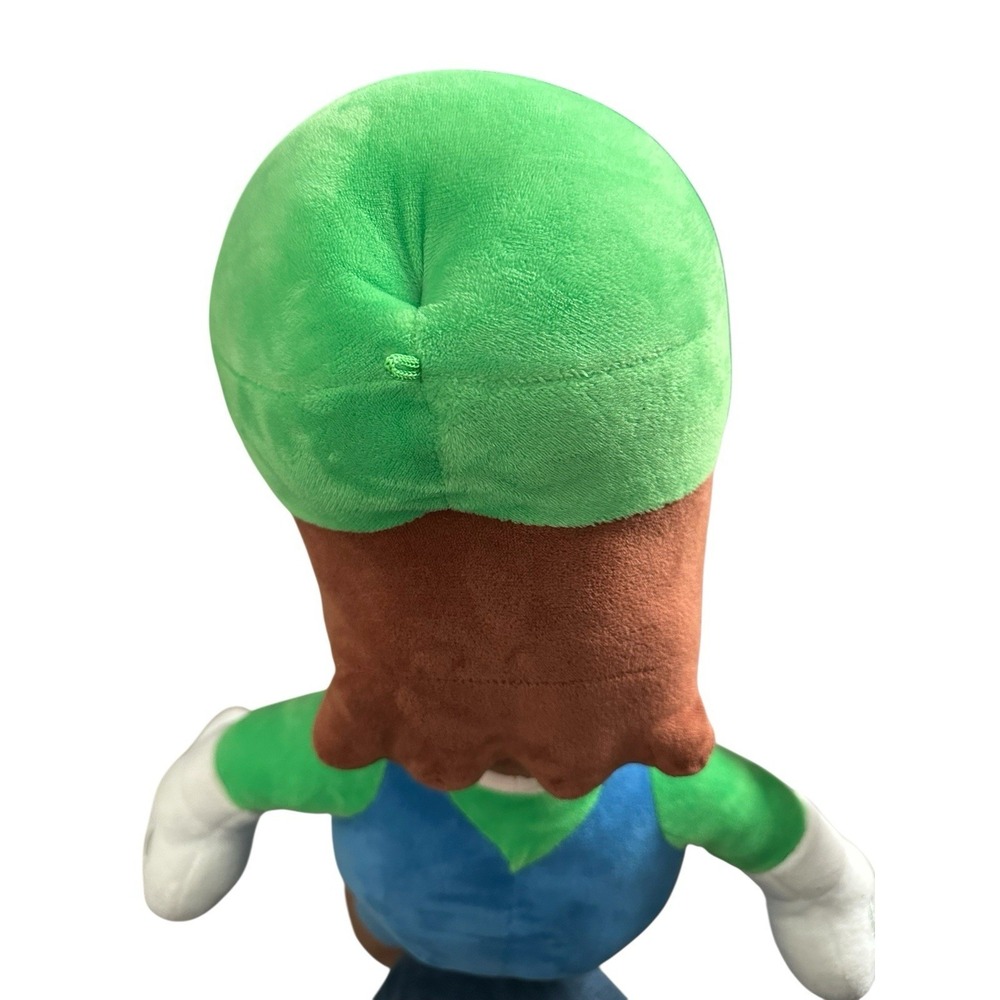 2021 Nintendo Super Mario Bros Luigi Plush Doll 25" - Picture 9 of 13